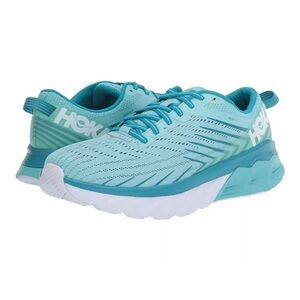 HOKA ONE ONE Arahi 4 Women Lightweight Lace-Up Sneakers Caribbean Sea Mesh S 8